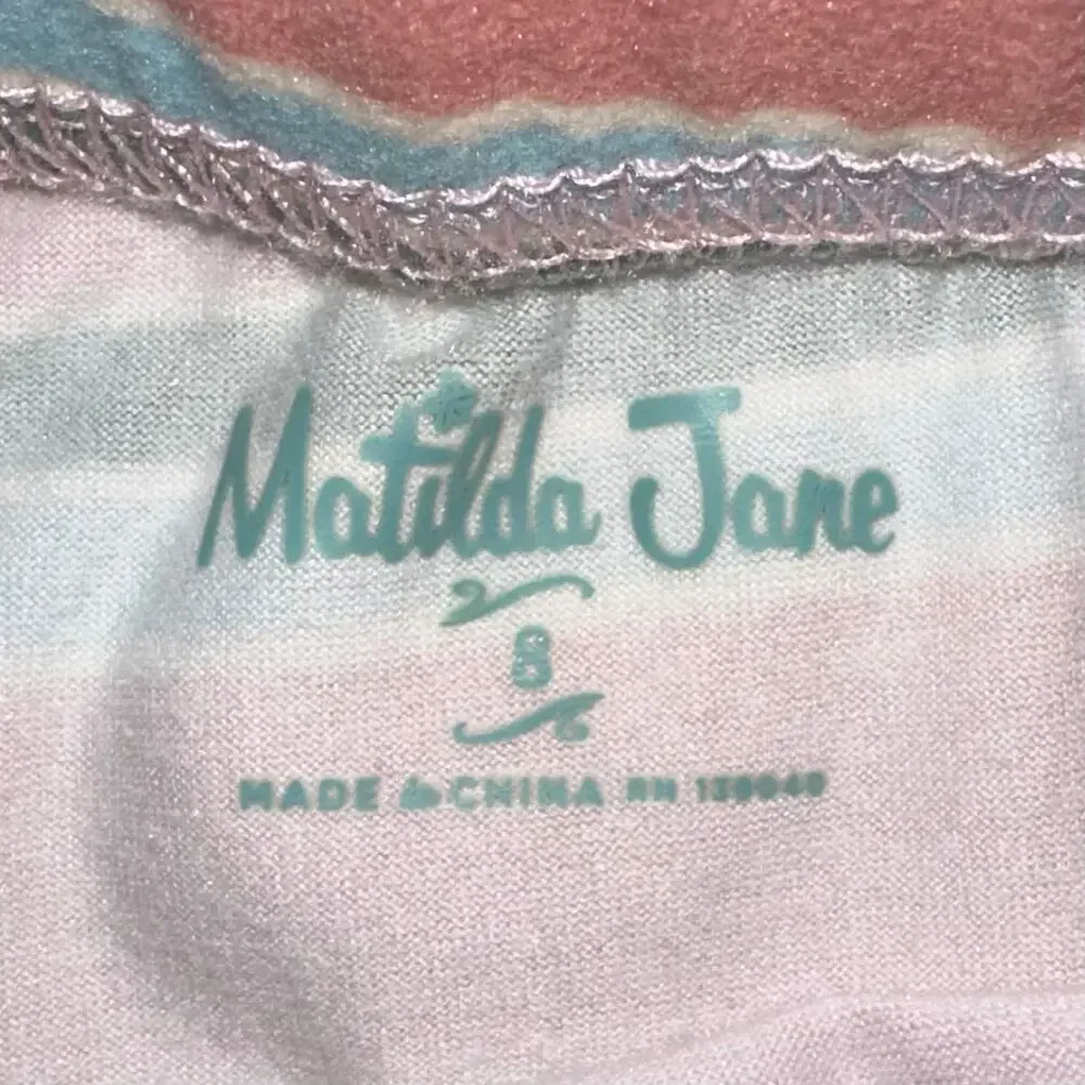 Matilda Jane Girls Striped Polka Dot Cozy Pants Leggings Size 8